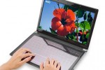 AUO demo touchscreen solar laptop keyboard & tablet/notebook glasses-free 3D panels