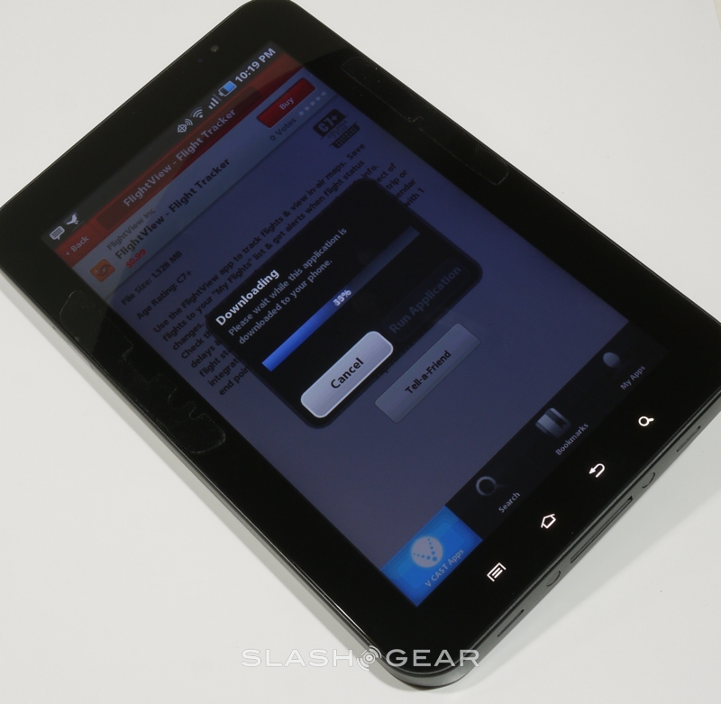 Verizon Galaxy Tab Review SlashGear