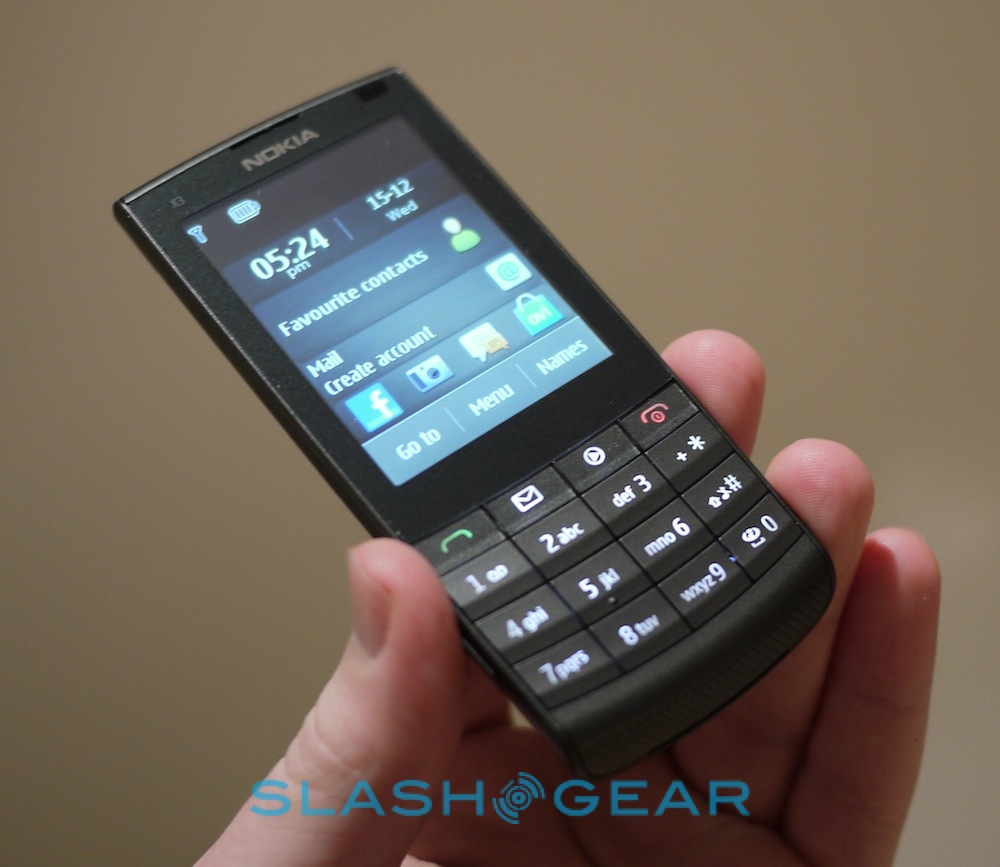 Nokia X3-02 Touch and Type Review - SlashGear