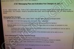 Leaked Image Shows AT&T is Changing Messaging Plans on January 23rd