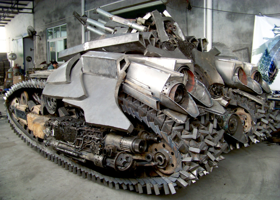 Transformers revenge of the on sale fallen megatron tank
