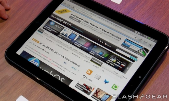 HP Touchpad live