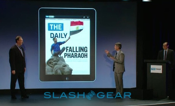 The Daily gets official: iPad app for “true news discovery”