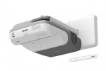 Epson BrightLink 455Wi interactive digital projector can work on a wall or a table
