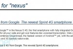 Sprint tease Nexus S 4G with WiMAX and “fully integrated” Google Voice
