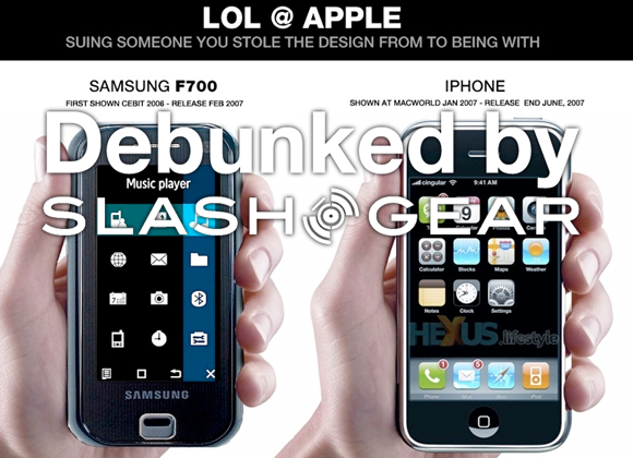 iPhone / Samsung F700 / Prada Phone Rumors Debunked