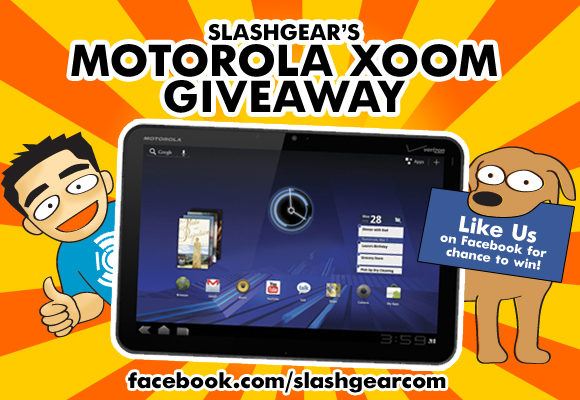 WIN a XOOM in SlashGear’s Gigantic Tablet Giveaway!