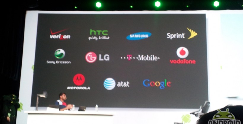 Android Update Alliance Announced at Google I/O