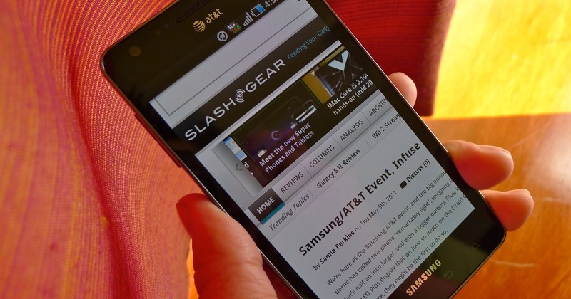 Samsung INFUSE 4G Unboxing and hands-on