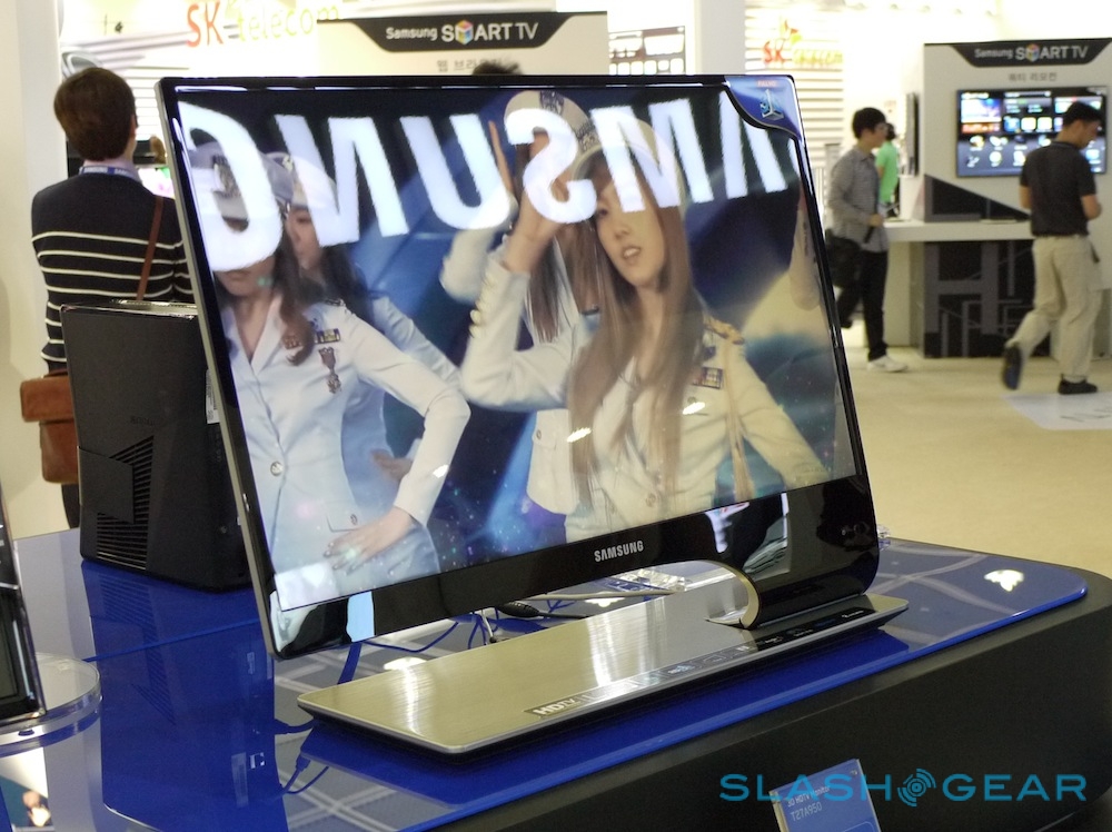 Samsung TA950 And TA750 Asymmetrical 3D TV Eyes-On