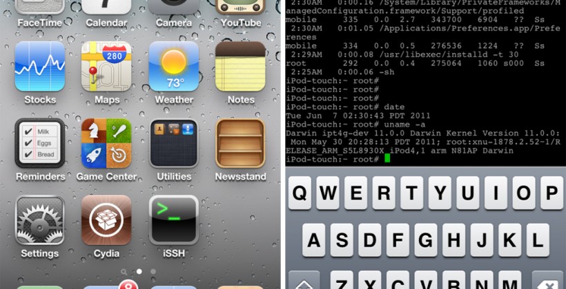 iOS 5 gets tethered Jailbreak after only hours in wild