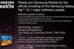 Samsung Galaxy Tab 10.1 To Get New TouchWiz UX On August 3, But NYC Only