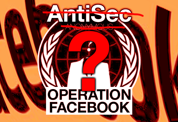 Anonymous Disowns Operation Facebook, Attack Talks Continue