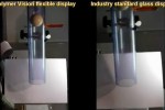 Polymer Vision shows off flexible display in extreme weight drop test