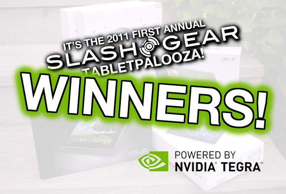 SlashGear Acer Iconia A500 Tabletpalooza Giveaway Winner Announced!