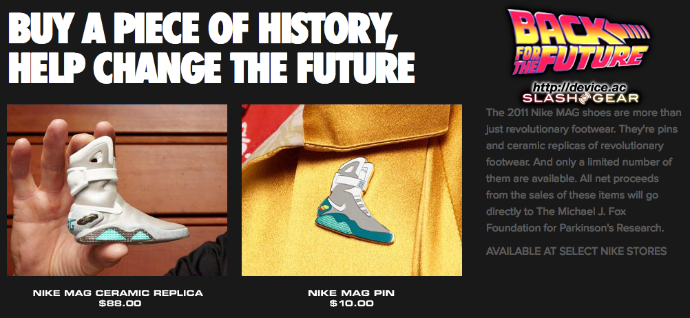 power laces nike back to the future