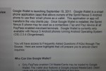 Google Wallet tipped to hit Nexus S 4G today