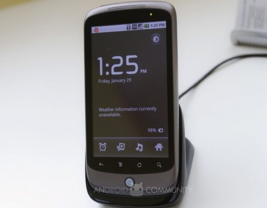 Google: No Ice Cream Sandwich for Nexus One