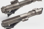 Lightsaber tie tacks keep your tie in place