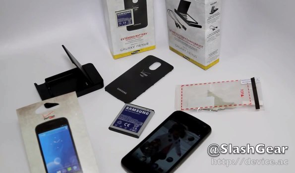 Verizon Galaxy Nexus Accessories Hands-On