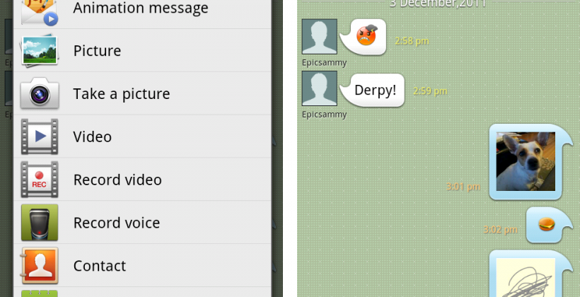 Samsung ChatON for Android Review