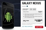 Galaxy Nexus on sale in Canada