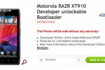 Motorola takes on Google Nexus with RAZR Developer Edition