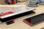 Fujitsu LIFEBOOK2013 concept docks tablet, phone & camera in laptop