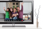 Skype joins telyHD for HDTV video chat in your living room