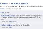 ASUS: Transformer ICS update in final Google checks