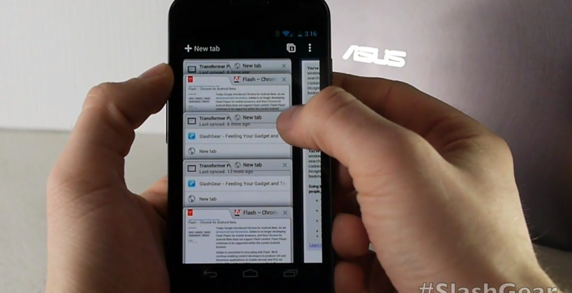 Chrome Beta for Android 4.0 ICS Review