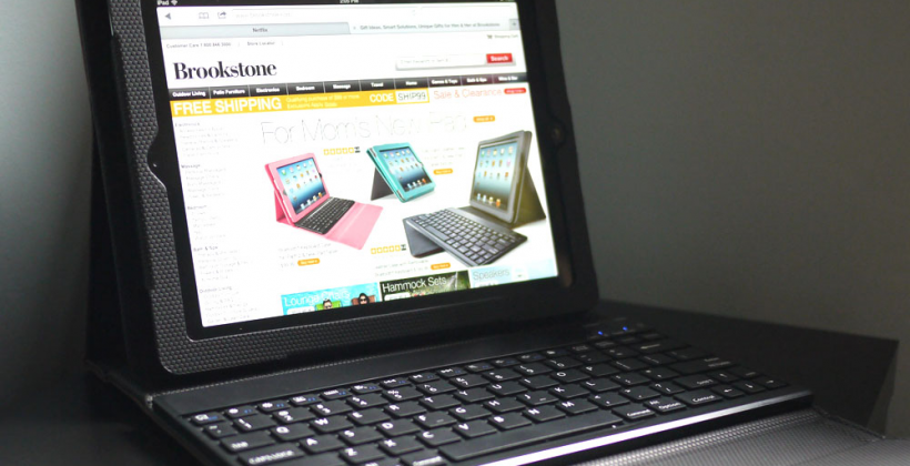 Brookstone Bluetooth Keyboard Pro for iPad Review