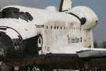 Space Shuttle Discovery up close and personal