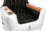 ThinkGeek Inflatable Star Trek Captain’s chair isn’t a prank