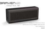 Braven Bluetooth speakers offer daisy-chain and mobile charging
