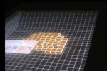 Multi touch table achieves 3D effect using Kinect