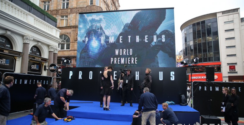 Prometheus Movie Review and Red Carpet Coverage