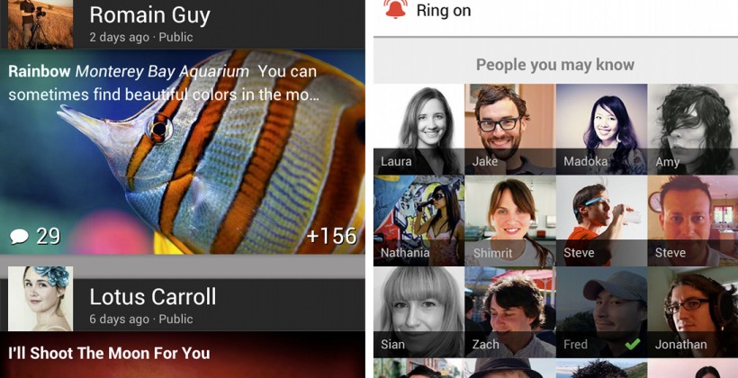 Google+ for Android updated: New UI and mobile Hangout control
