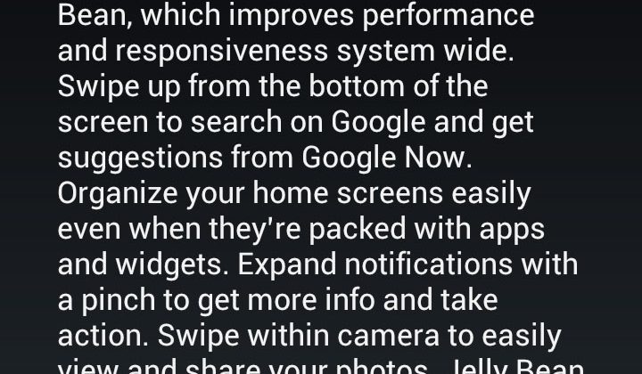 Android 4.1 Jelly Bean Review