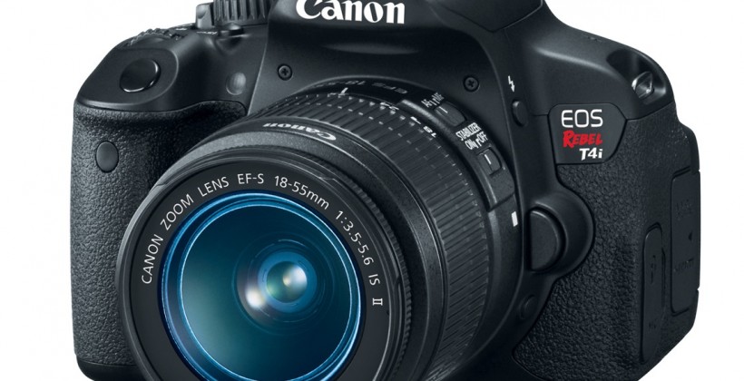 Canon EOS Rebel T4i touch DSLR official