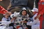Chinese space crew land safely after a successful mission