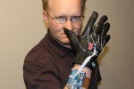 Motion control “Minority Report” power glove for Xbox 360 Kinect