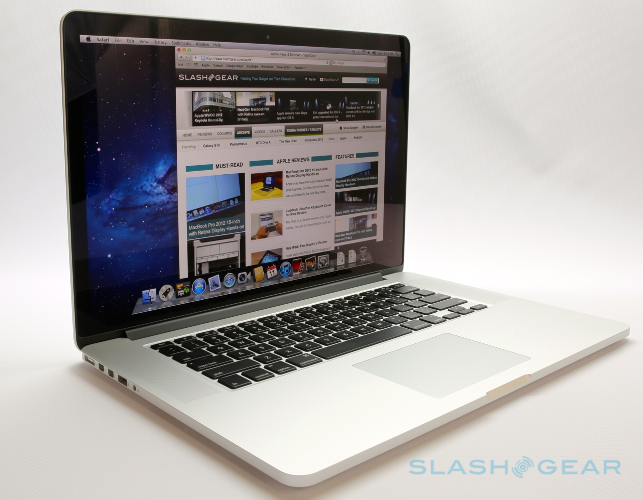 MacBook Pro 2012 15-inch with Retina Display Hands-on - SlashGear