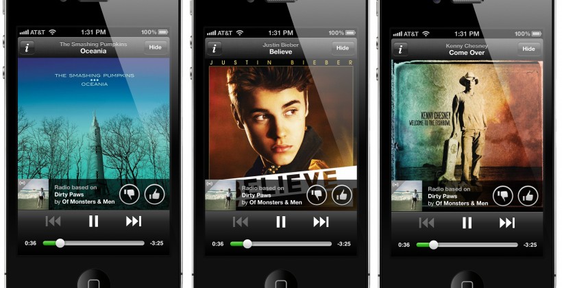 Spotify Radio hits iPhone and iPad for free