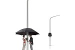 Lamp post + Umbrella = The Lampbrella