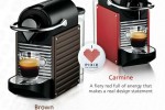 Nespresso’s Pixie coffee maker made from used coffee capsules