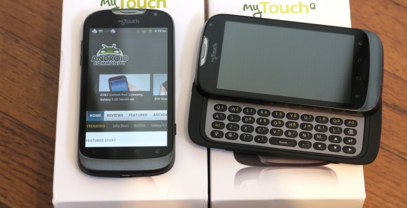 T-Mobile myTouch and myTouch Q hands-on and unboxing