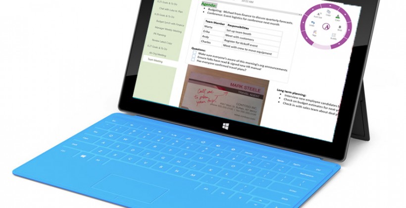 OneNote MX should be Microsoft’s Windows 8 content creation hub