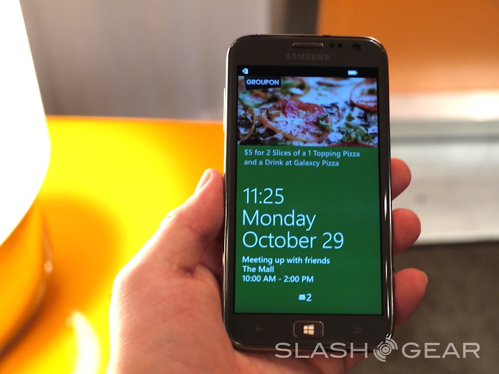 Samsung ATIV S Windows Phone 8 hands-on - SlashGear