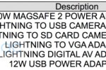 iPad refresh Lightning cables leaked in SKU listing
